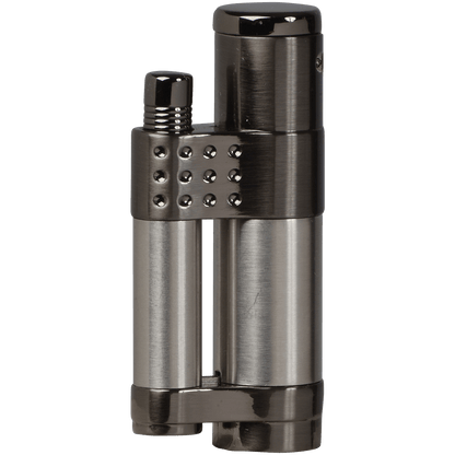 Lighter Vector Stratos Single Torch Gunmetal Satin
