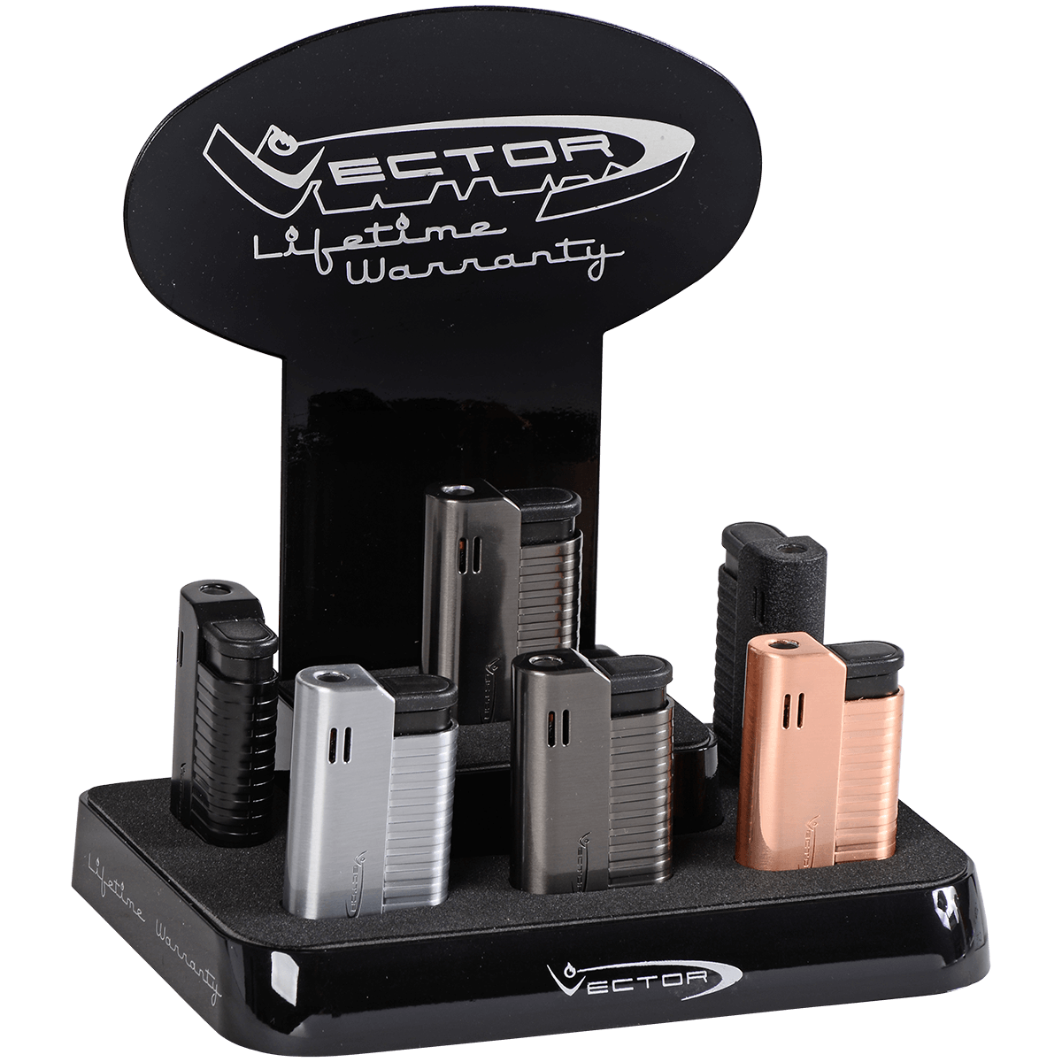 Lighter Vector Hammer Single Flame 6 Ct. Prepack Display