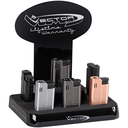 Lighter Vector Hammer Single Flame 6 Ct. Prepack Display