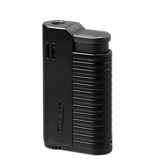 Lighter Vector Hammer Single Torch Black Matte