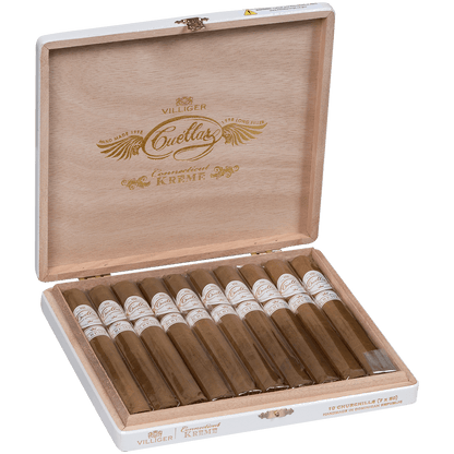 Villiger Cuellar Conn. Kreme Churchill 10 Ct. Box 7.00X50