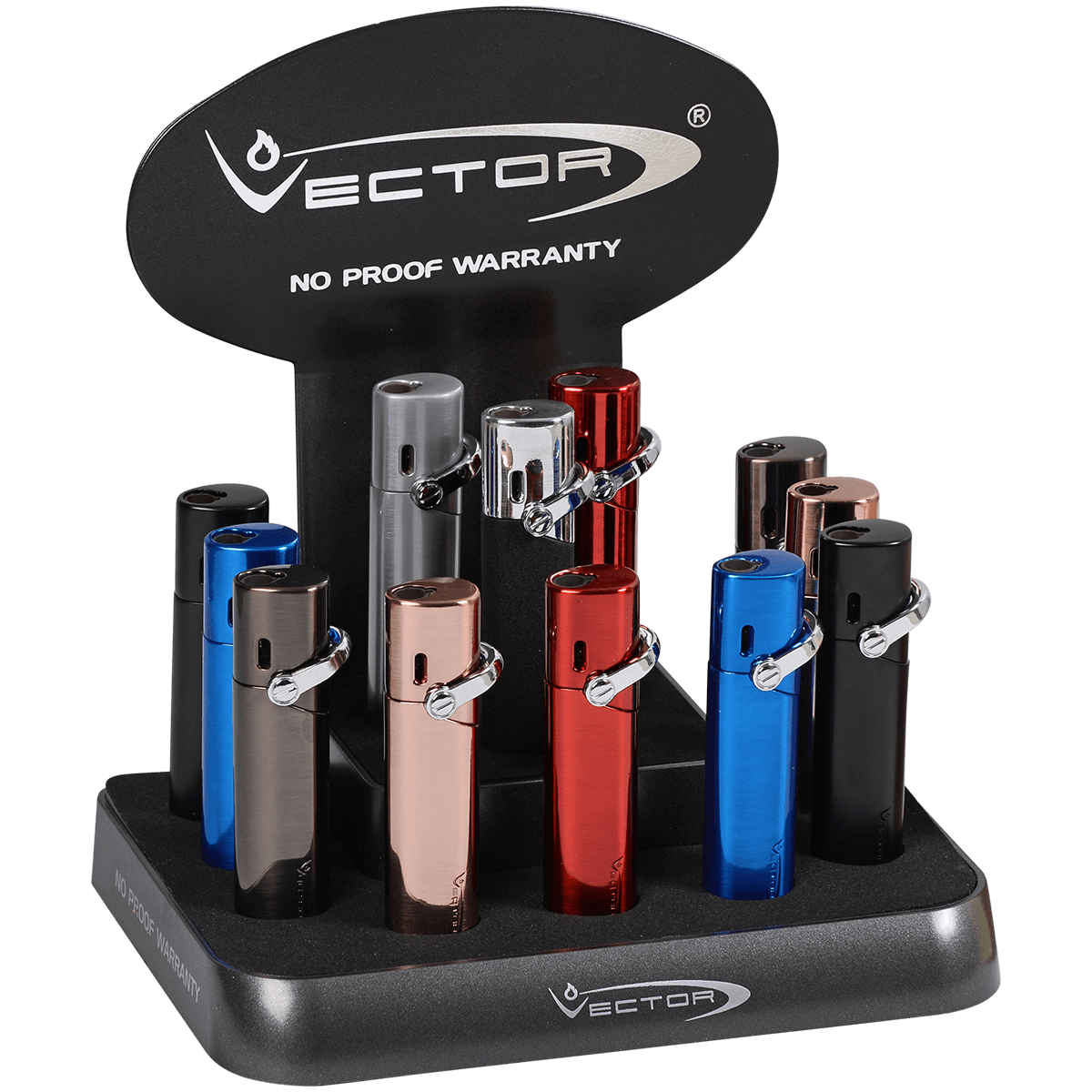 Lighter Vector Mystique Single Flame 12 Ct. Prpack Display