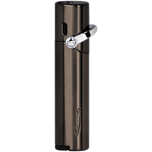 Lighter Vector Mystique Single Torch Gunmteal Satin
