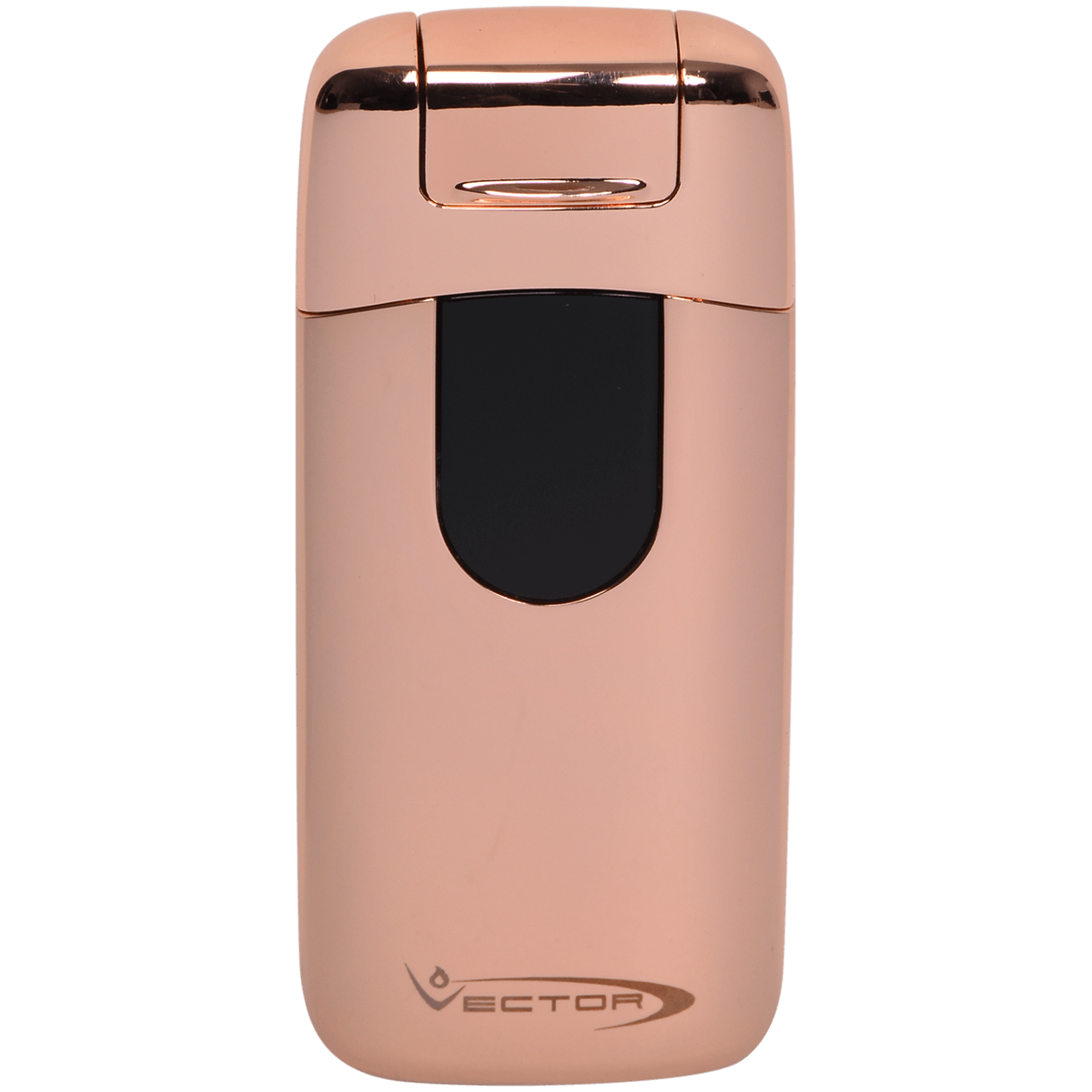 Lighter Vector Electron Dual Arc Rose Gold Polish