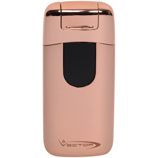 Lighter Vector Electron Dual Arc Rose Gold Polish