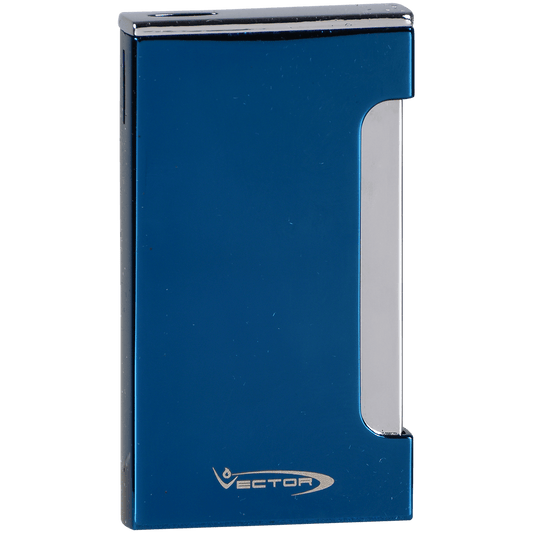 Lighter Vector Spade Single Flat Jet Torch Sparkle Blue
