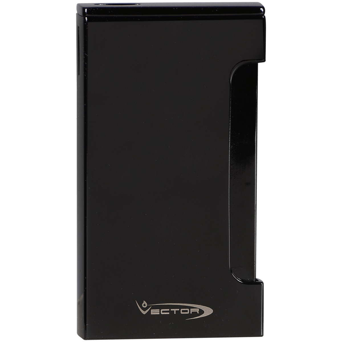 Lighter Vector Spade Single Flat Jet Torch Sparkle Black