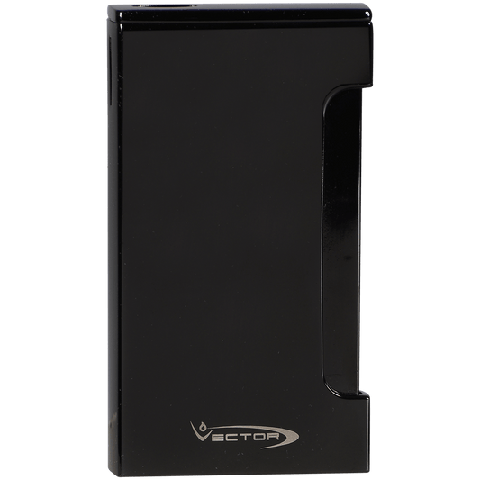 Lighter Vector Spade Single Flat Jet Torch Sparkle Black