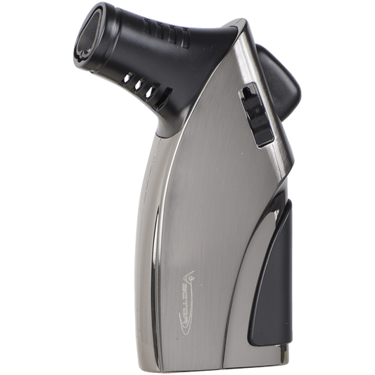 Lighter Vector Ironfist Triple Merging Torch Gunmetal Satin