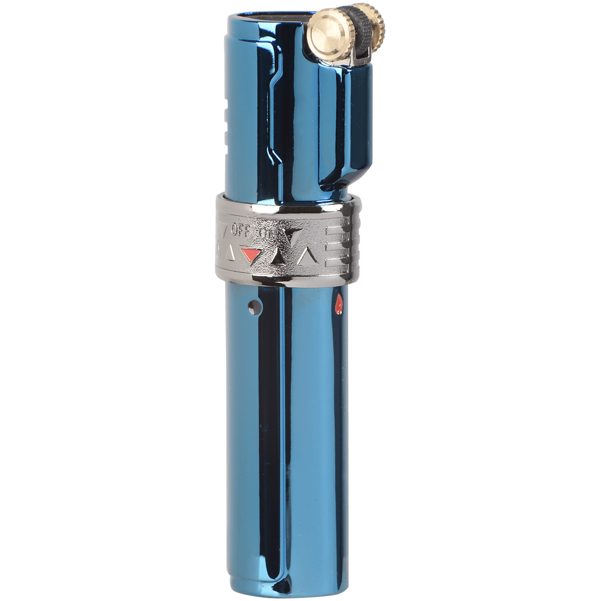 Lighter Vector Robusto Triple Jet Torch Sparkle Blue