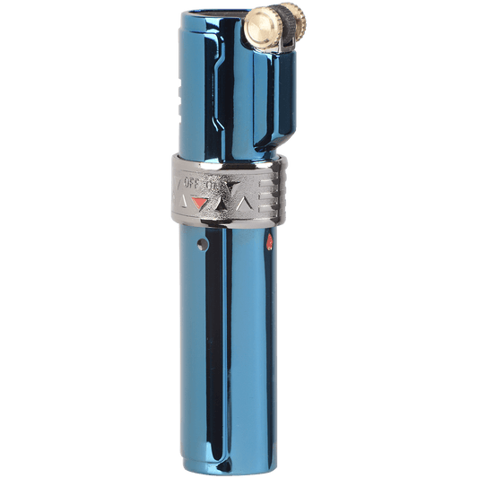 Lighter Vector Robusto Triple Jet Torch Sparkle Blue
