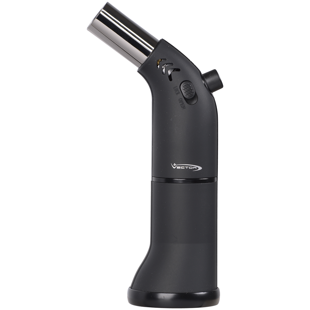 Lighter Vector Vectorch Double Flame Black Matte