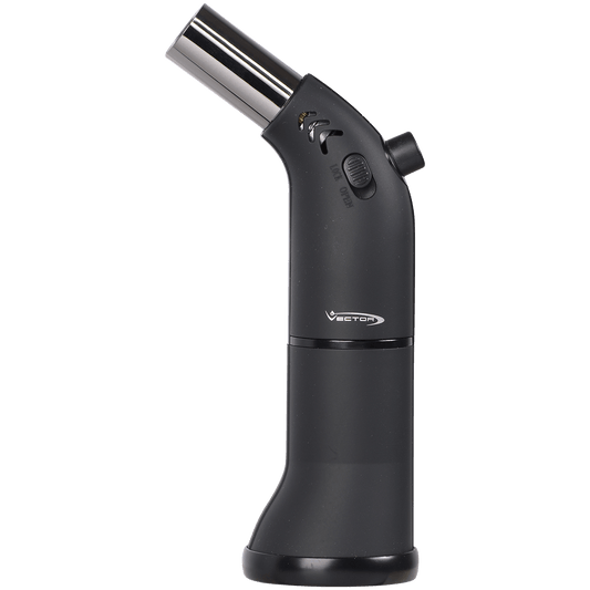 Lighter Vector Vectorch Double Flame Black Matte