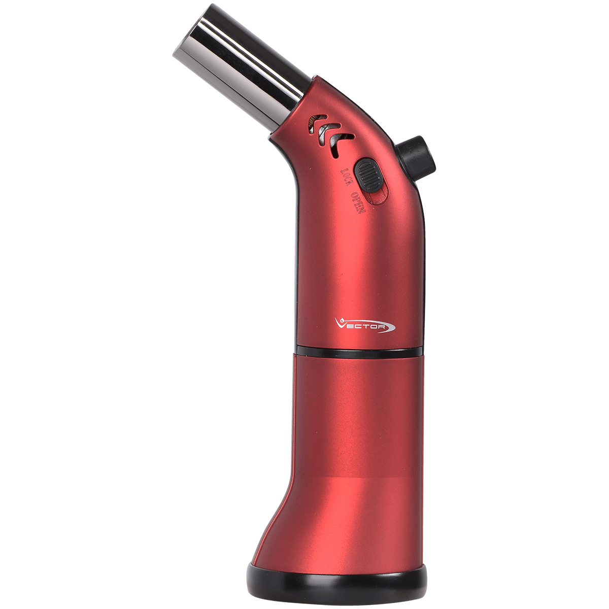 Lighter Vector Vectorch Double Flame Red Matte