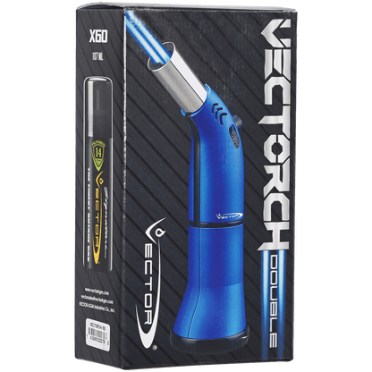 Lighter Vector Vectorch Double Flame Red Matte