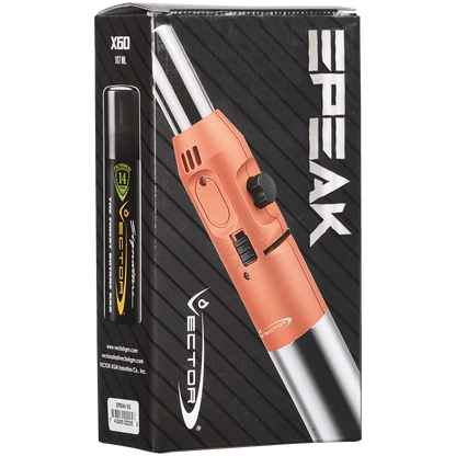 Lighter Vector Epeak Single Torch Silver Matte