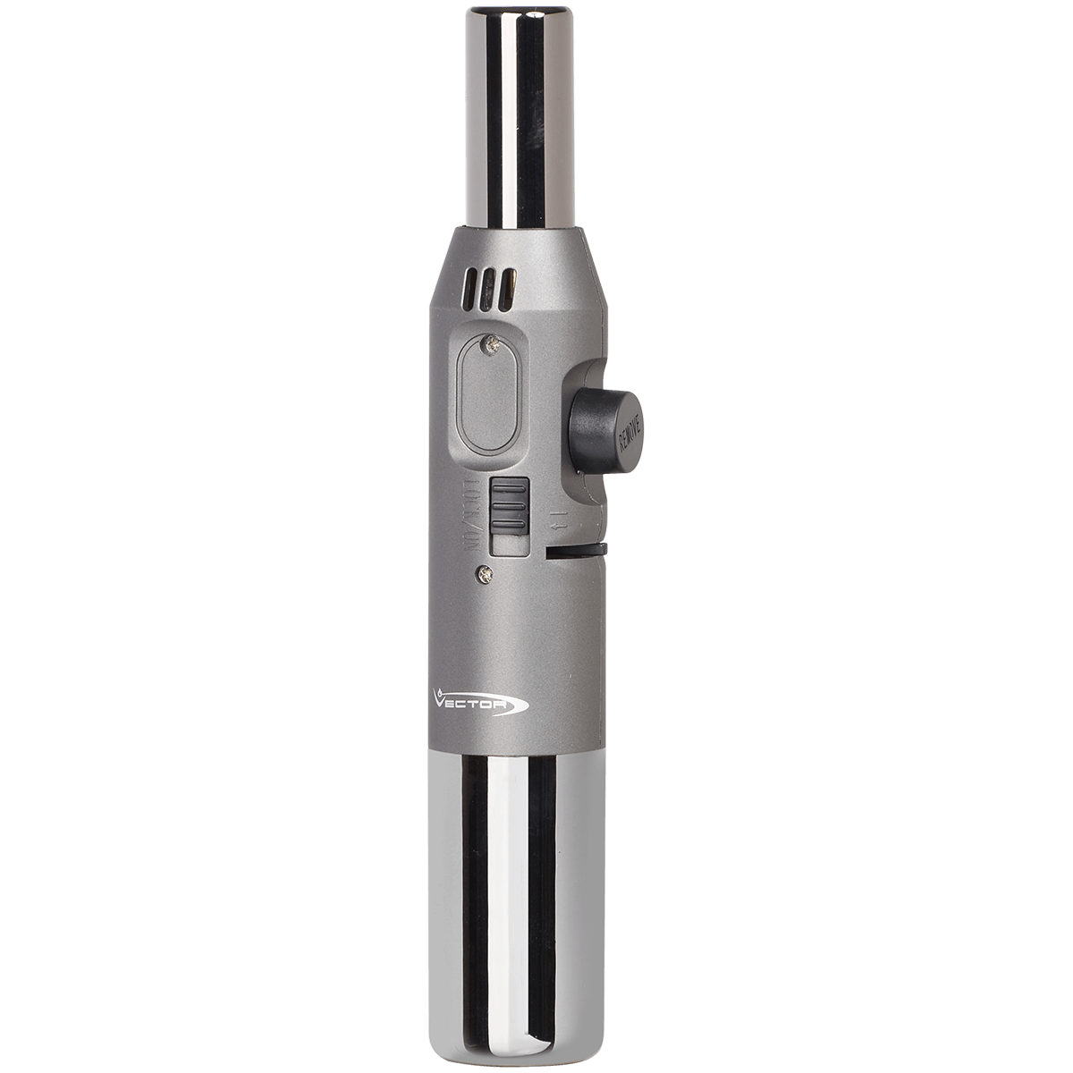 Lighter Vector Epeak Single Torch Gray Matte