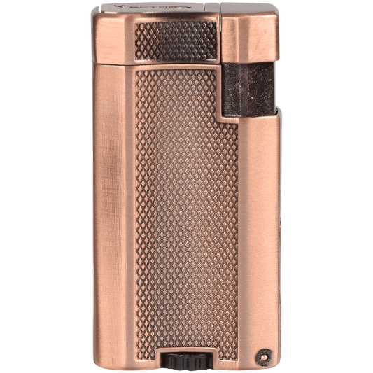 Lighter Vector Vmotion Torch W Punch Copper Gold Black