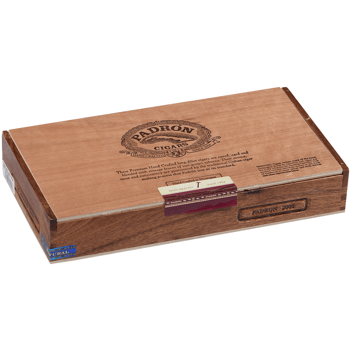 Padron 2000 Natural 26 Ct. Box 5.00X50