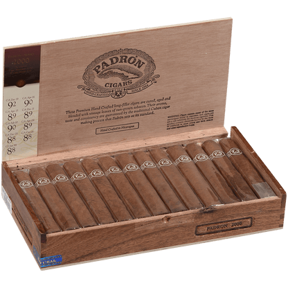 Padron 2000 Natural 26 Ct. Box 5.00X50