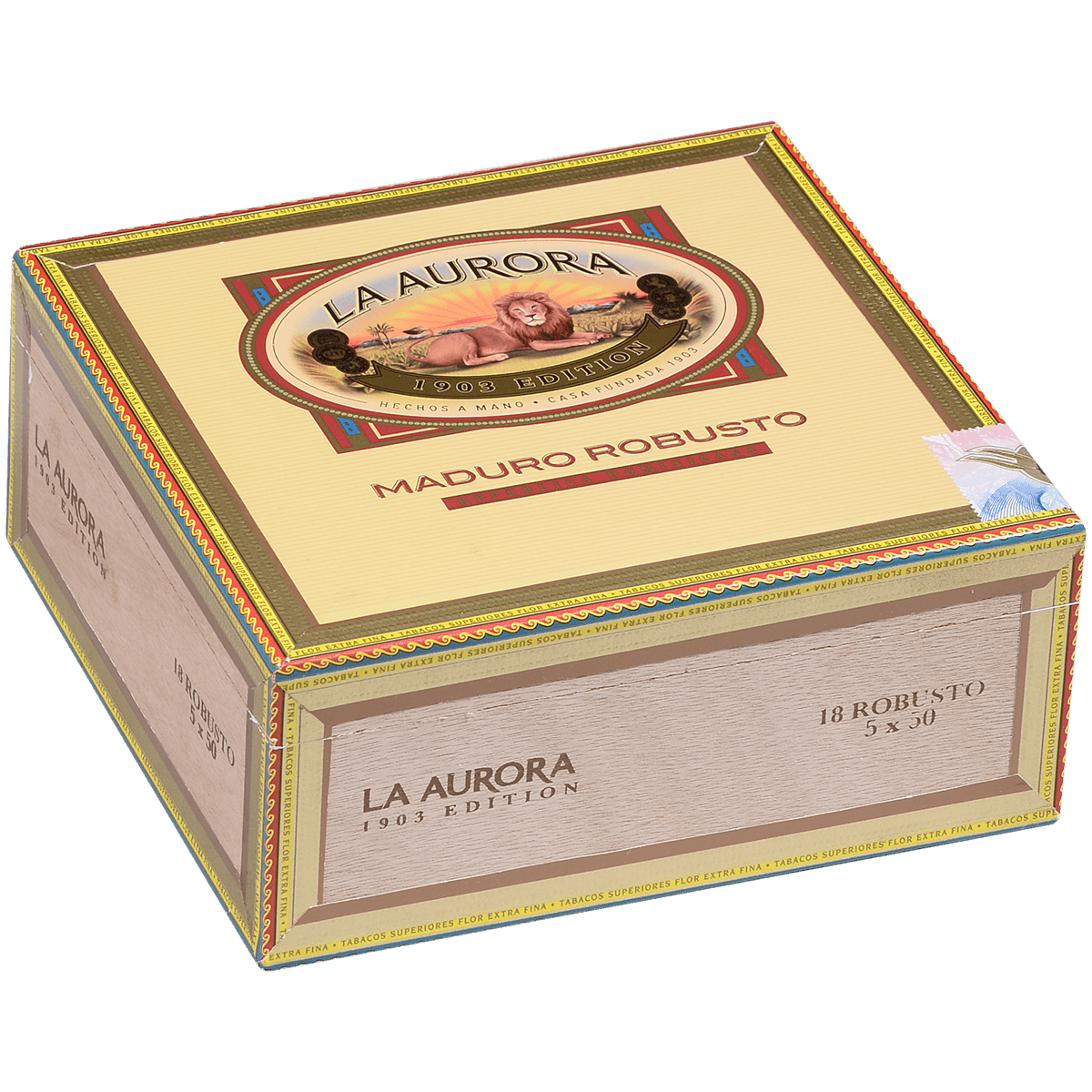 La Aurora Preferidos Ruby Maduro Robusto 18 Ct. Box 5.00X51