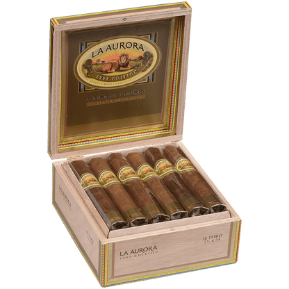 La Aurora Preferidos Gold Co Rojo Toro 18 Ct. Box 5.50X55