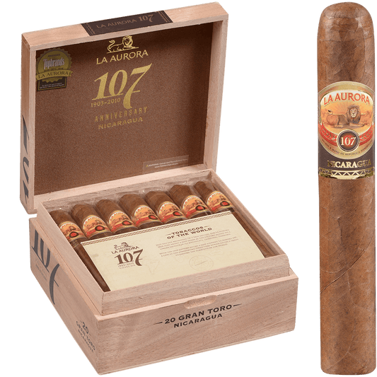 La Aurora 107 Nicaragua Gran 107 20 Ct. Box 6.00X60