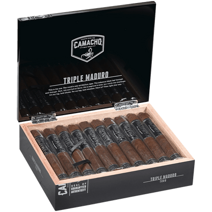 Camacho Triple Maduro Toro 20 Ct. Box 50 X 6