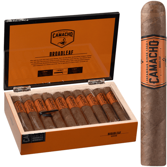 Camacho Broadleaf Gordo 20 Ct. Box 6.00X60