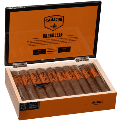 Camacho Broadleaf Gordo 20 Ct. Box 6.00X60