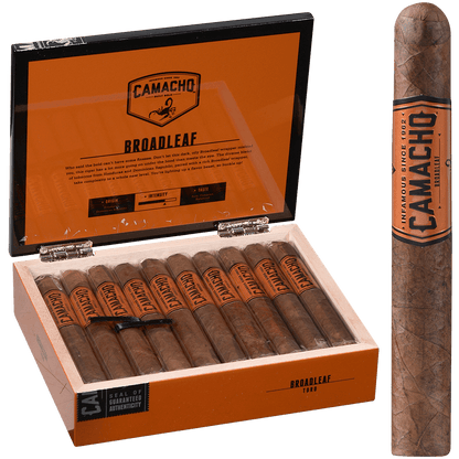 Camacho Broadleaf Toro 20 Ct. Box 6.00X50