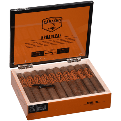 Camacho Broadleaf Toro 20 Ct. Box 6.00X50