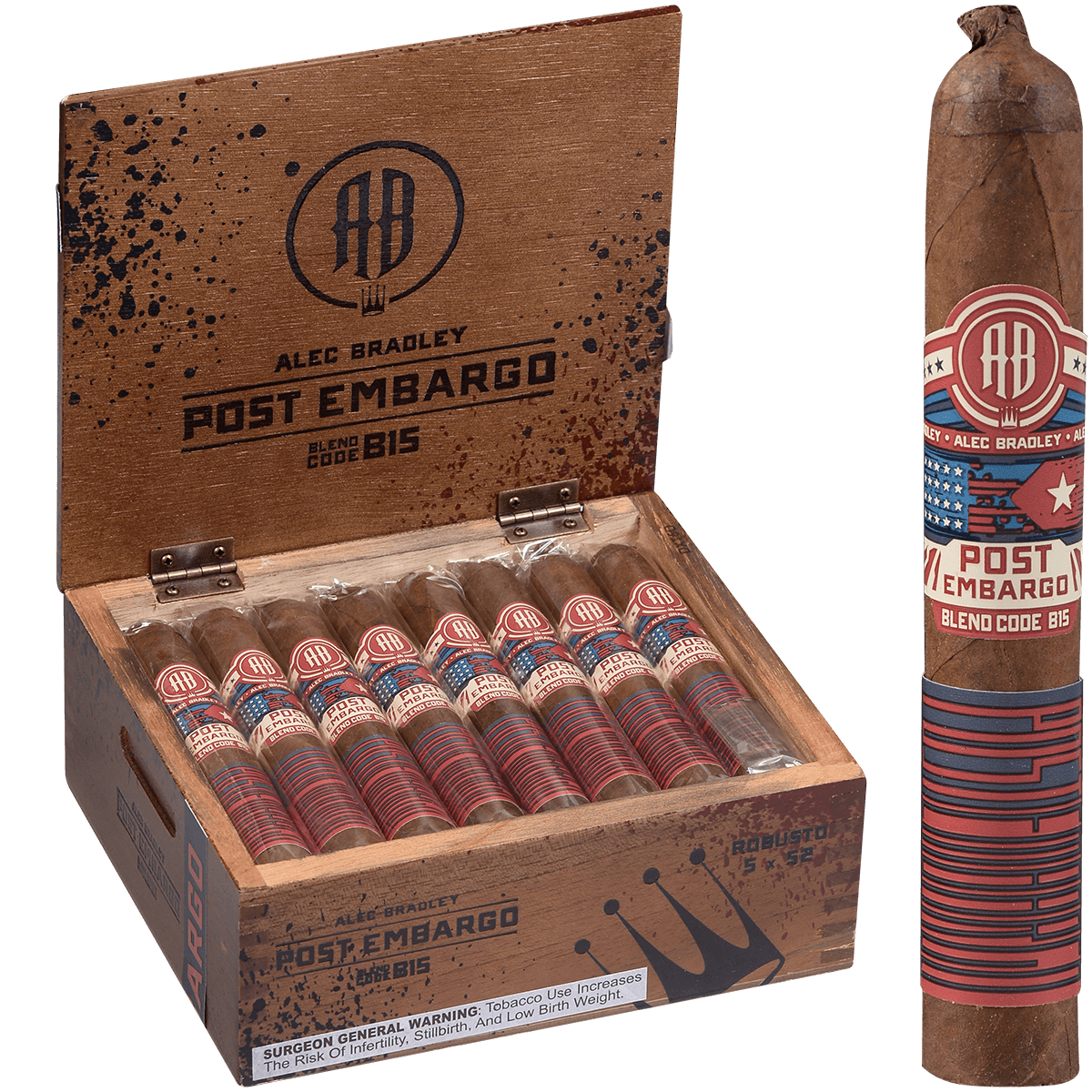 Alec Bradley Post Embargo Robusto 24 Ct. 5X52 Bx