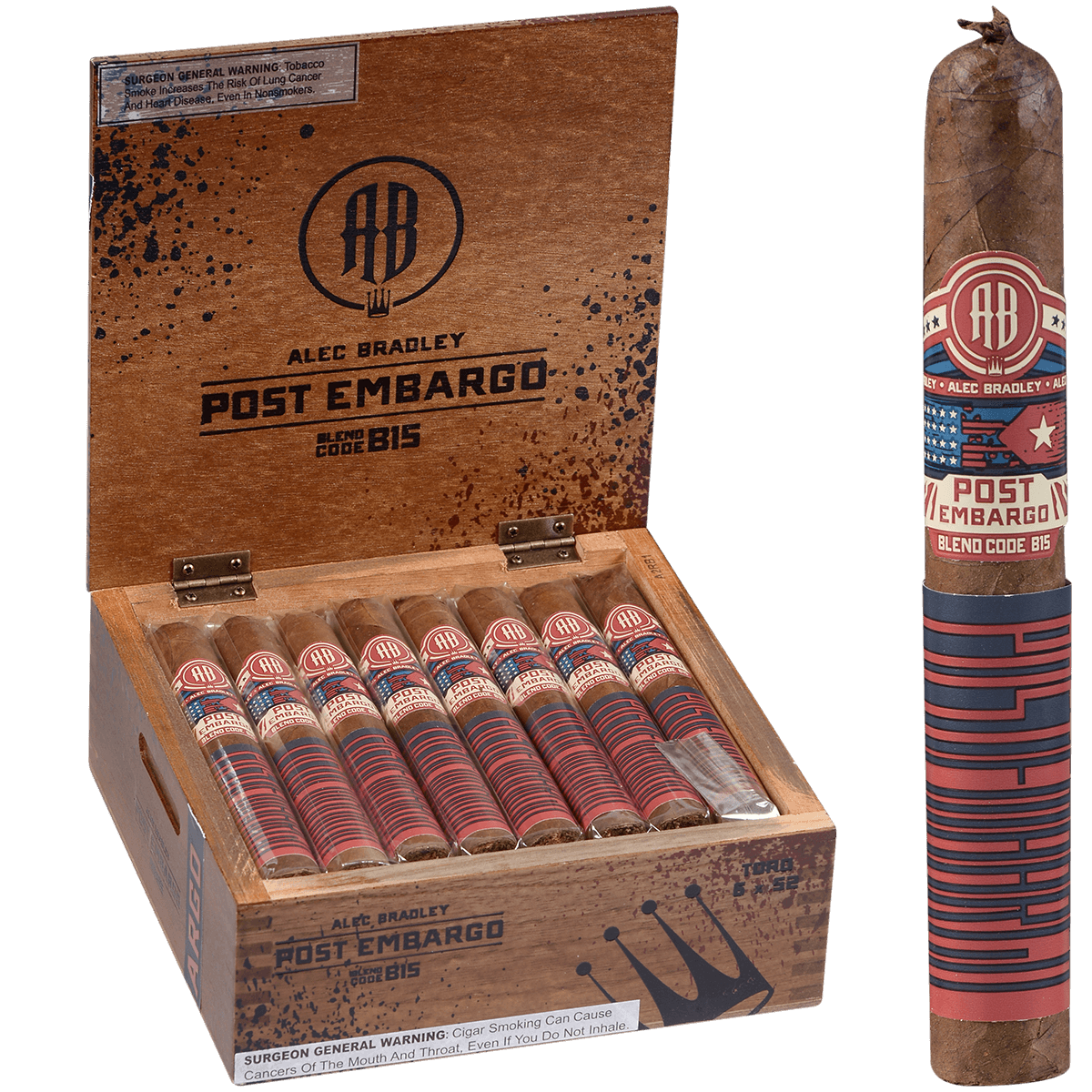 Alec Bradley Post Embargo Toro 24 Ct. 6X52 Bx