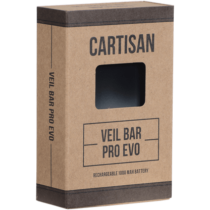 Cartisan Veil Bar Pro Evo 510 Vaporizers Charcoal