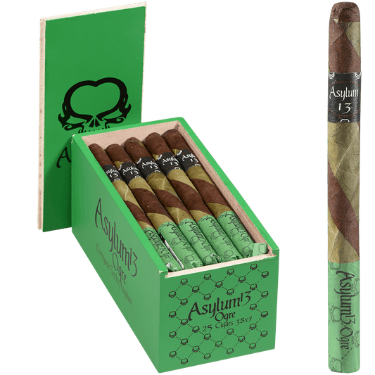 Asylum 13 Ogre (Barber Pole) Lancero 25 Ct. Box 7.00X38