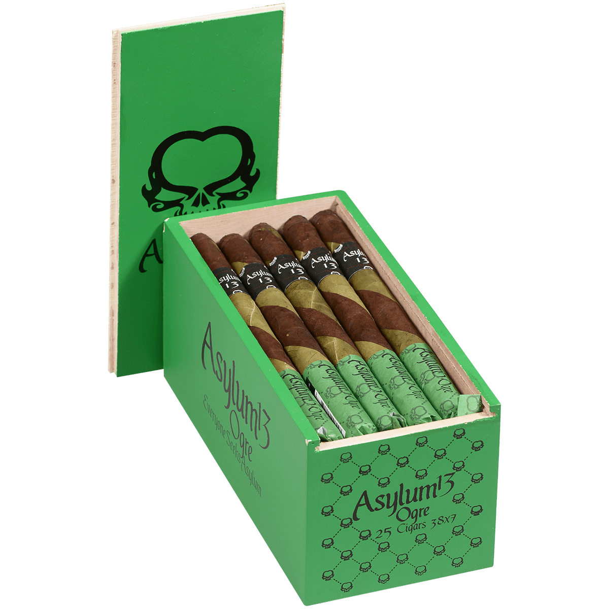 Asylum 13 Ogre (Barber Pole) Lancero 25 Ct. Box 7.00X38