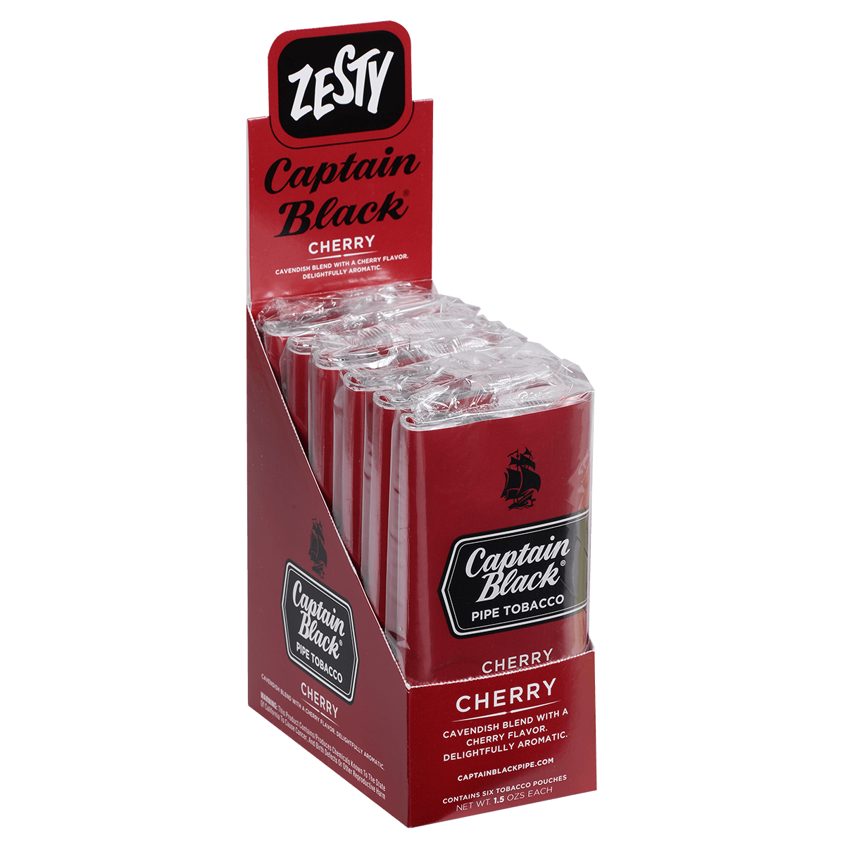 Captain Black Cherry Pocket 5'S 1.50 Oz