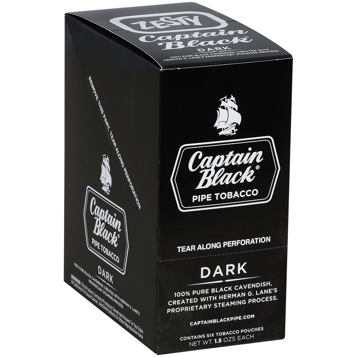 Captain Black Dark Pocket 5'S 1.50 Oz