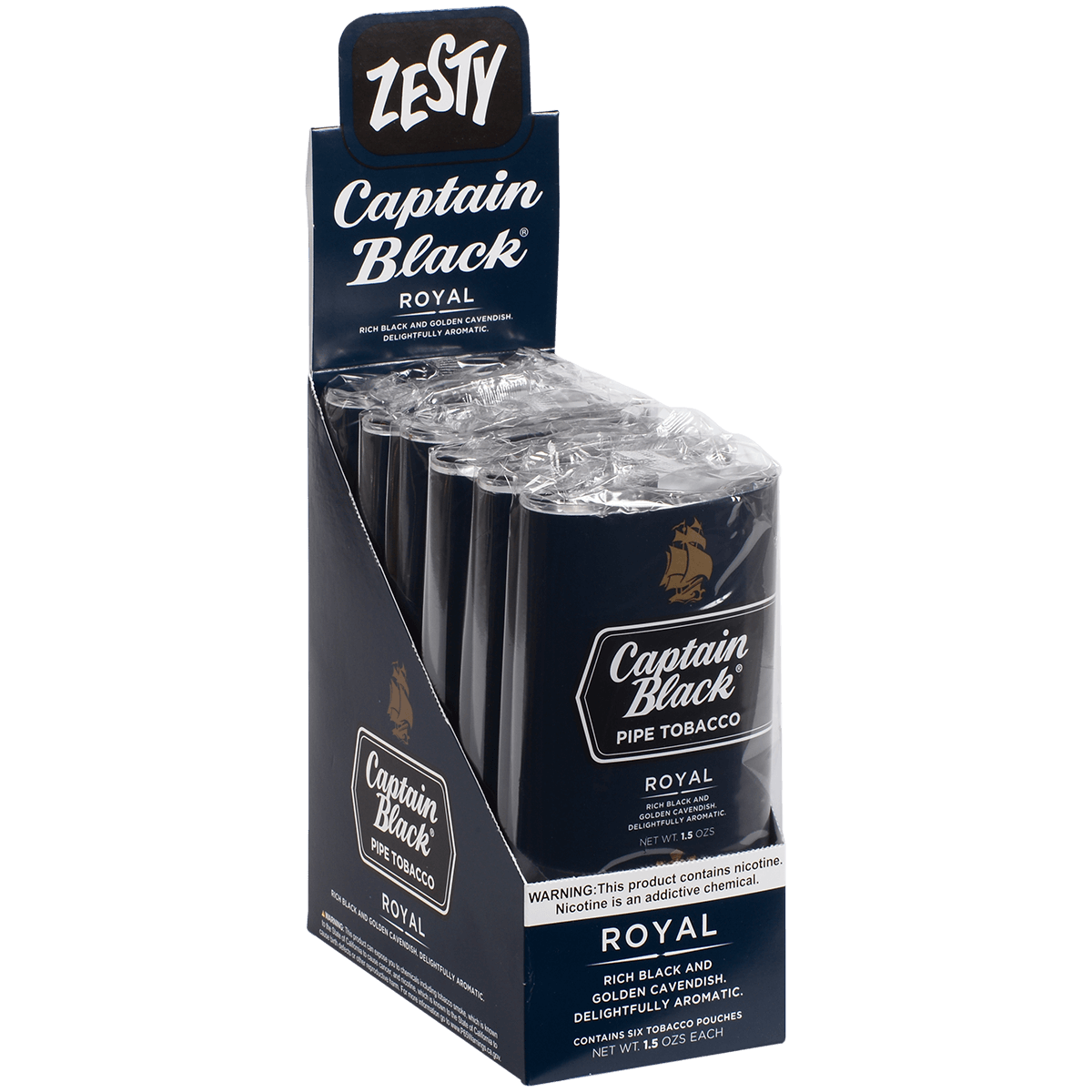 Captain Black Royal Pocket 5'S 1.50 Oz