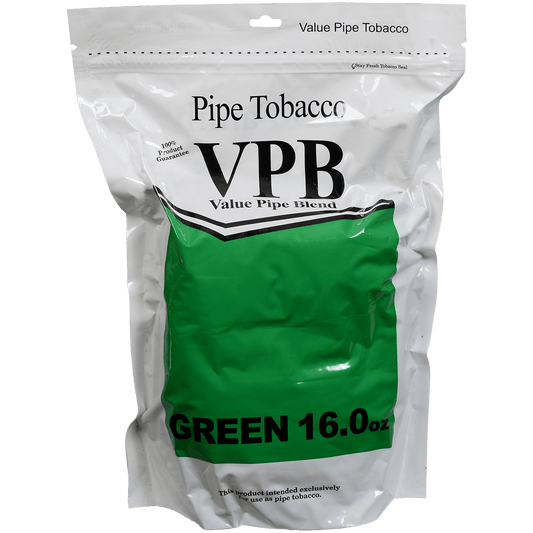 Value Pipe Blend Tobacco Green By D&R 16 Oz. Bag