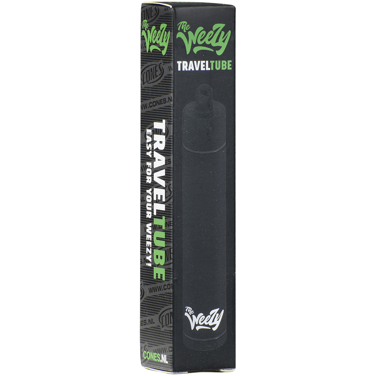 The Original Cones Weezy Travel Tube Black 12 Ct.