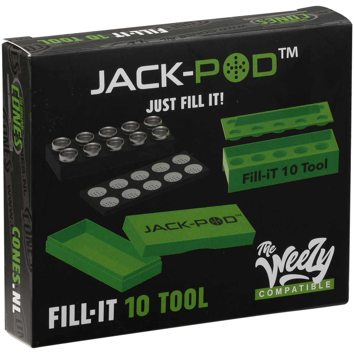 The Original Cones Weezy Jack-Pod Fill-It Tool W10 Jack-Pods