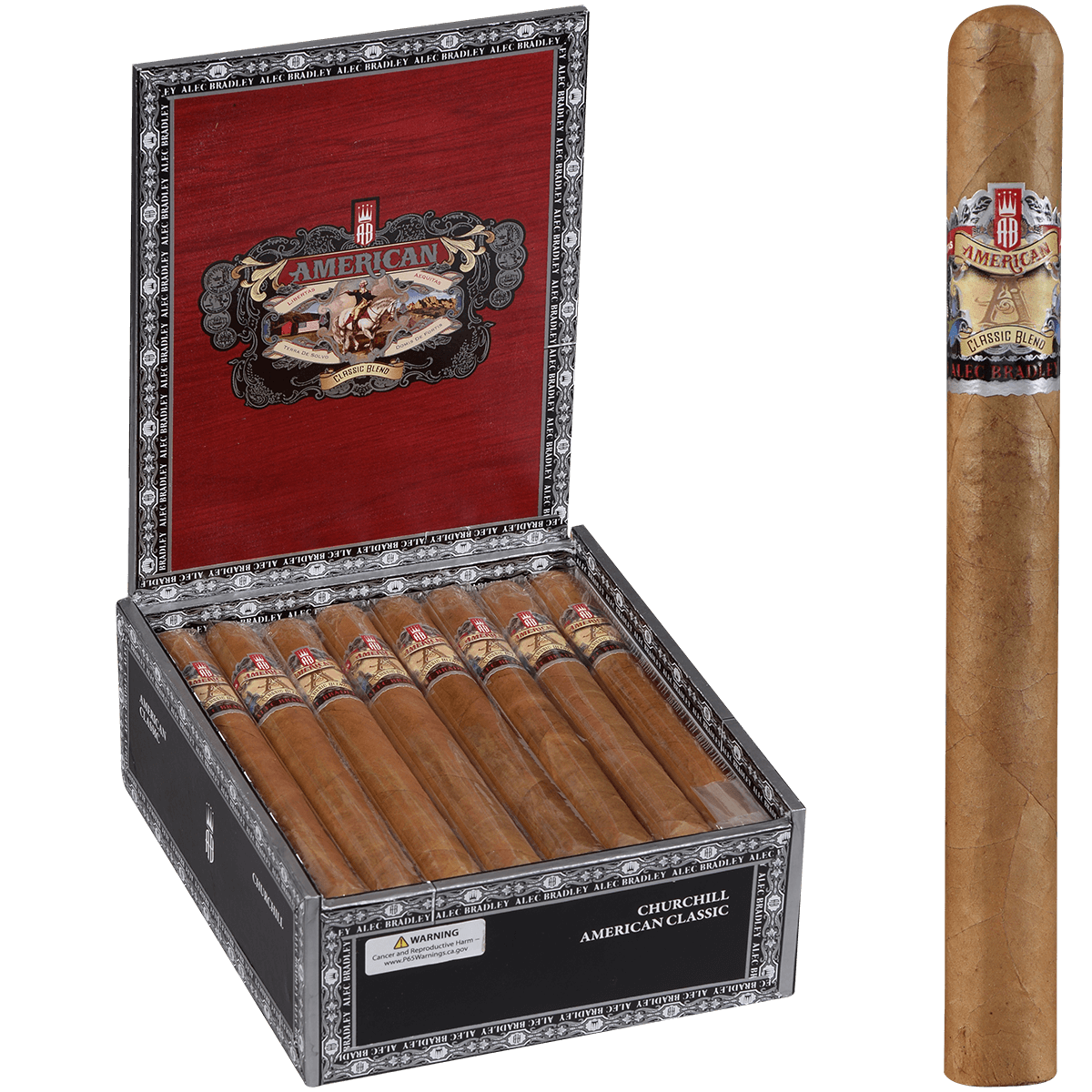 Alec Bradley American Classic Blend Churchill 24 Ct. Box 7.00X48