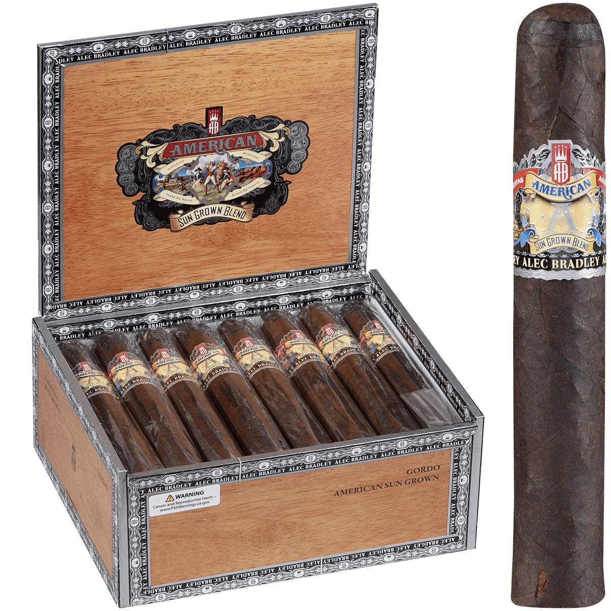 Alec Bradley American Sungrown Blend Gordo 24 Ct. Box 6.00X60