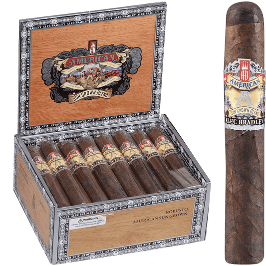 Alec Bradley American Sungrown Blend Robusto 24 Ct. Box 5.00X50