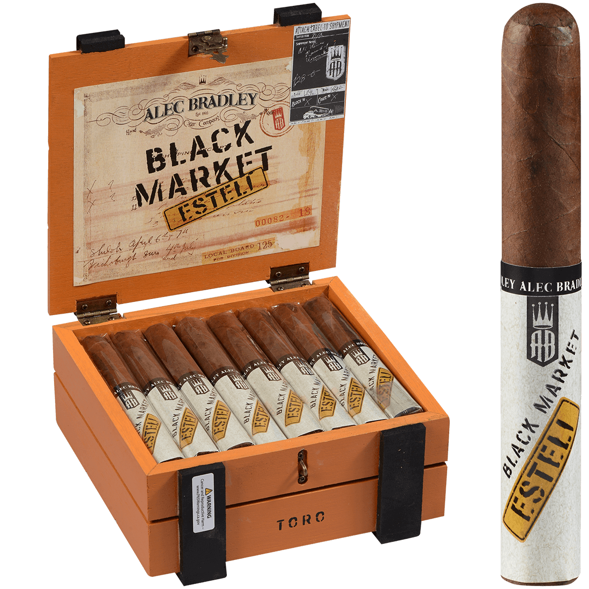 Alec Bradley Black Market Esteli Toro 24 Ct. Box 6.00X52