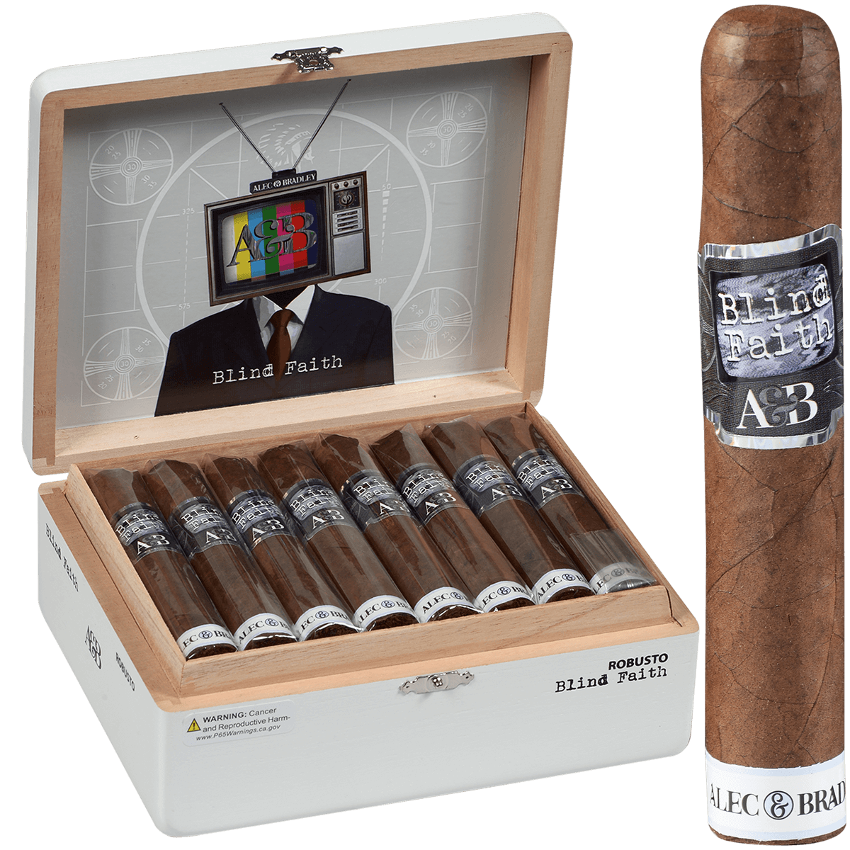 Alec Bradley Blind Faith Robusto 24 Ct. Box 5.00X52