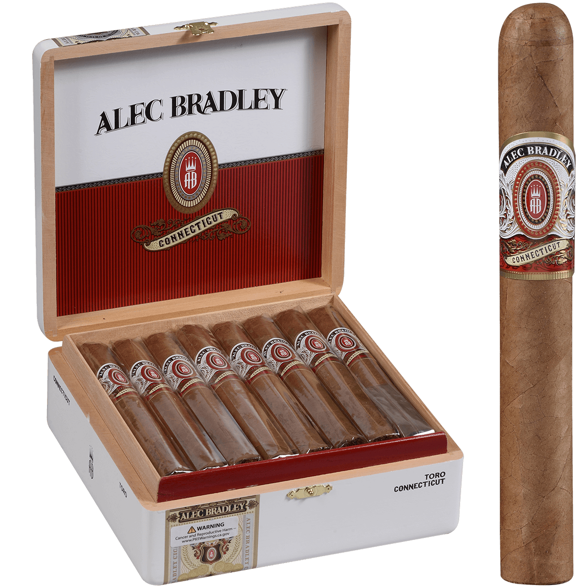 Alec Bradley Connecticut Toro 24 Ct. Box 6.00X50
