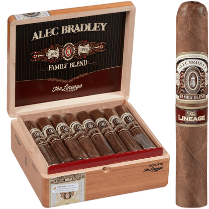 Alec Bradley Family Blend The Lineage Robusto 24 Ct. Box 5.25X52